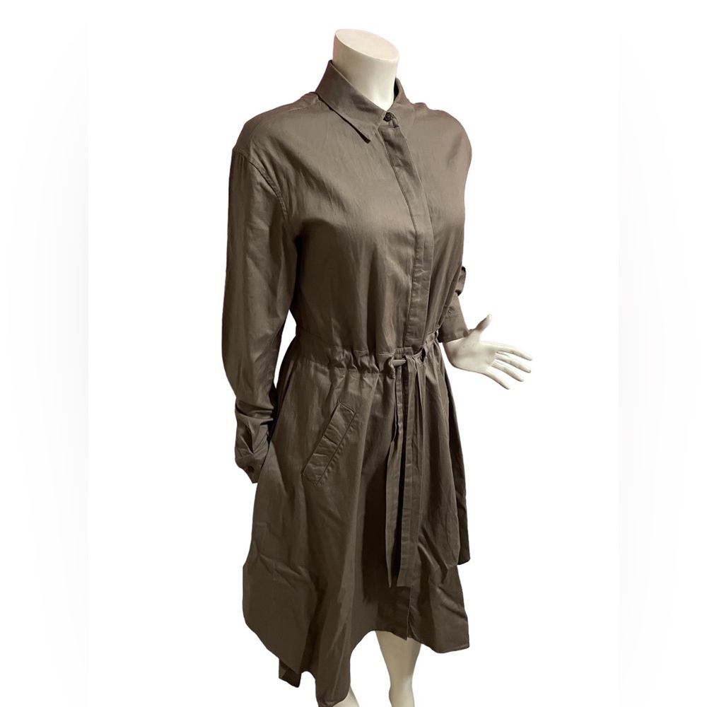 All Saints Brown Trench Coat